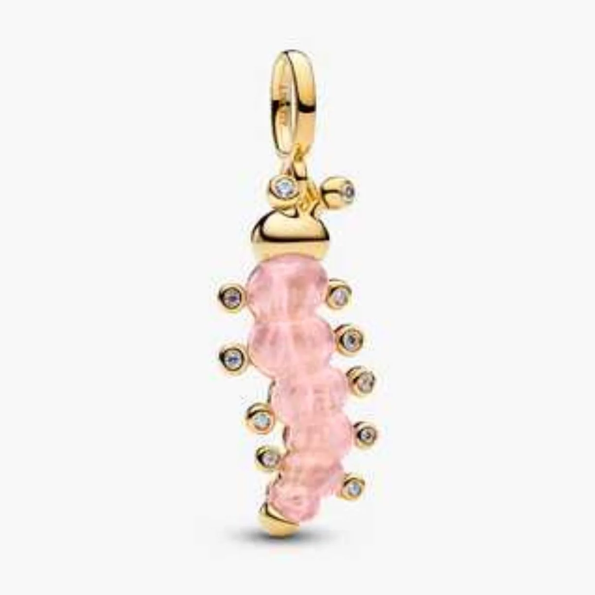 Charm وردي ذهبي